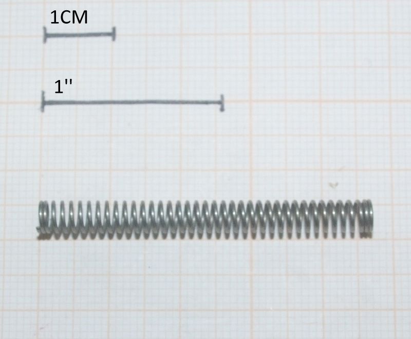 BERETTA  MOLLA PERCUSSORE PER SEMIAUTO AL391/A300/A301/A302/A303/A304/A390/AL390  cal. 12 E 20