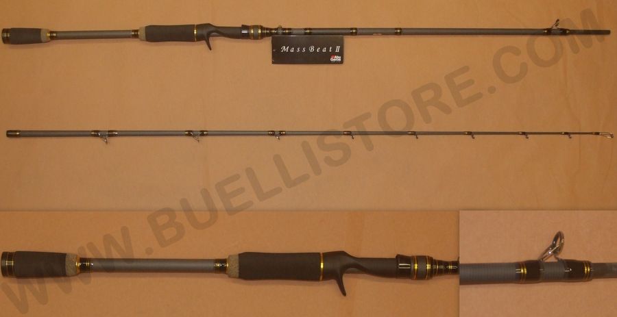 ABU GARCIA MASS BEAT II JERK- 6.6'' - 45 - 140 GRAMMI - 2 SEZIONI 