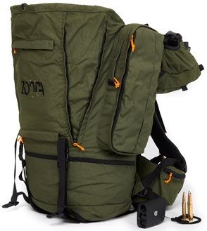 zotta zaino tecnico 70 80 lt volume variabile con porta carabina