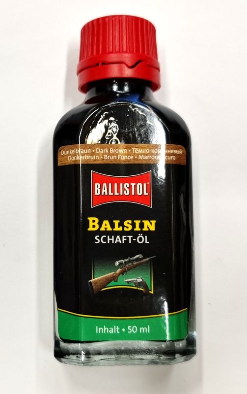 BALLISTOL BALSIN OLIO IMPREGNANTE E DI FINITURA PER LEGNO - 50 ml