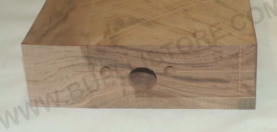 CALCIO INZOCCATO MANCINO SEMI LAVORATO IN LEGNO PER BERETTA DT10 DT11 E ASE GOLD - GRADO 2.5