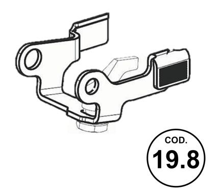 BERETTA APX ASSIEME LEVA ARRESTO OTTURATORE N. ESPLOSO: 19.8