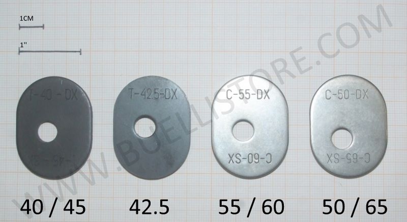 BERETTA PIASTRINE PIEGA POSTERIORE PER CALIBRO 12 E 20 