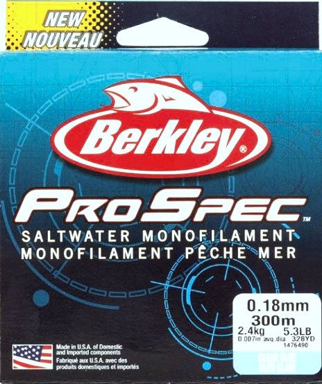 BERKLEY PROSPEC SALTWATER MONO BLUE 
