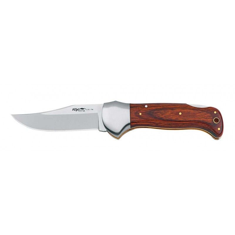 FOX COLTELLO CHIUDIBILE DA CACCIA FOREST CON MANICO PAKKAWOOD 