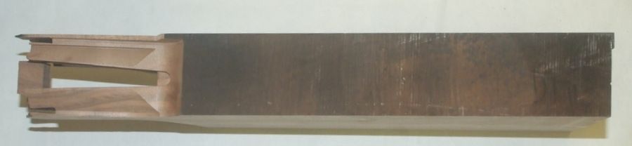 CALCIO INZOCCATO MANCINO SEMI LAVORATO IN LEGNO PER BERETTA DT10 DT11 E ASE GOLD - GRADO 2.5