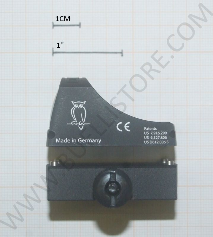 DOCTER SIGHT C NERO CON ATTACCO PER BASI WEAVER - NERO