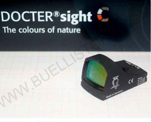 DOCTER SIGHT C NERO CON ATTACCO PER BASI WEAVER - NERO