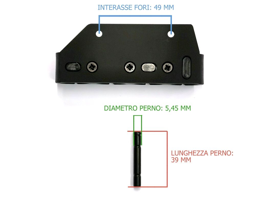 Supporto Parete Per Fucile In Acrilico - Trasparente, Effetto Galleggiante, 2 Pezzi - Foto 8