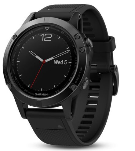 GARMIN FENIX 5X SAPPHIRE BLACK SMARTWATCH