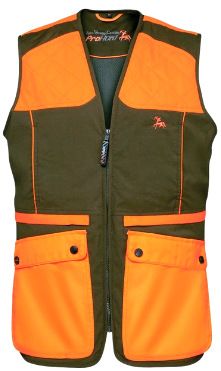 VERNEY CARRON GILET GROUSE ARANCIO ALTA VISIBILITÀ