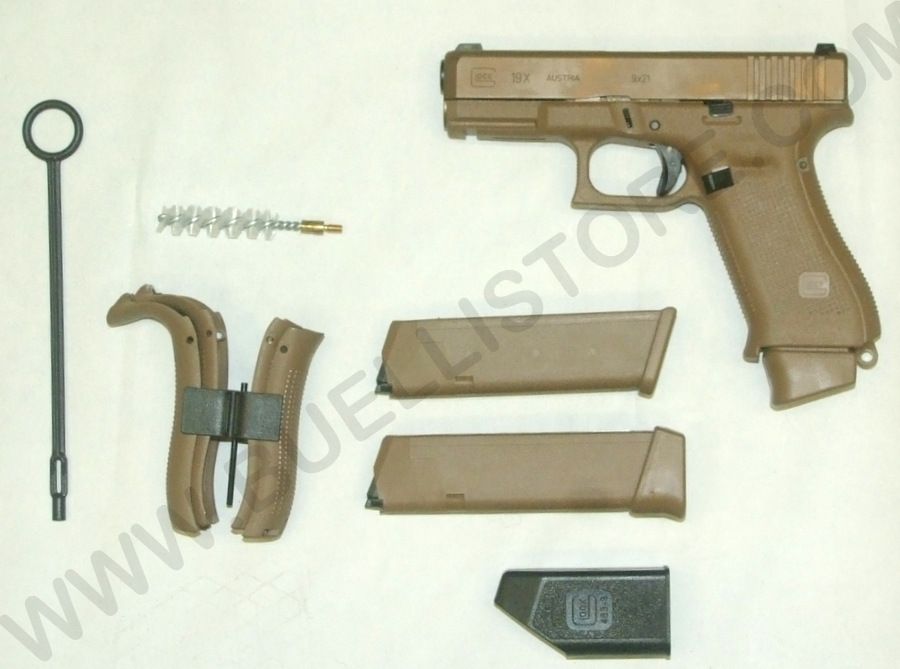 GLOCK 19X FDE CAL 9X21