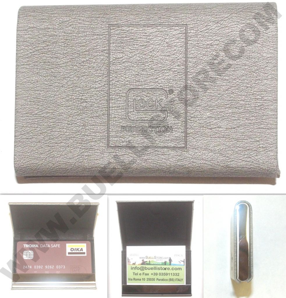 GLOCK - PORTA CARTA DI CREDITO CON PROTEZIONE NFC - RFID