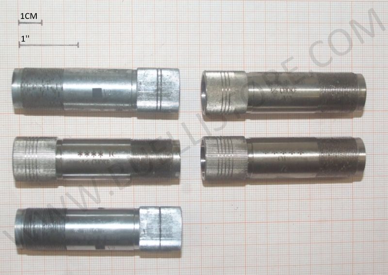 STROZZATORI HATSAN SET 5 STROZZATORI CALIBRO 20 / 76  INT / EST PER FILETTO V2