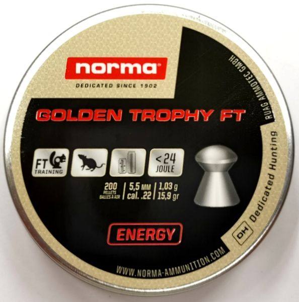 NORMA GOLDEN TROPHY FT 1.03G cal. 5,5 / 200pz.