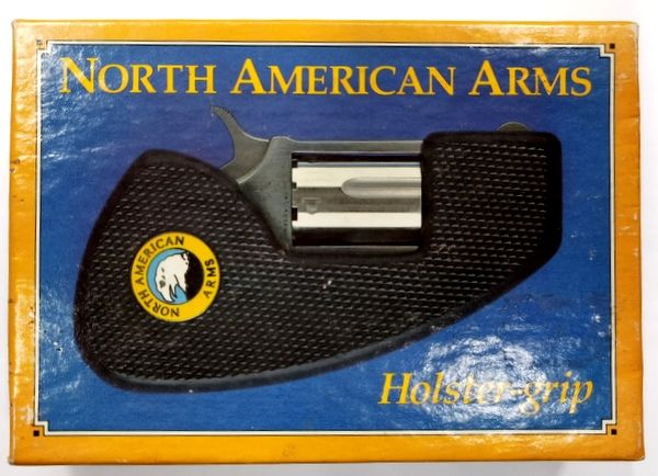 NORTH AMERICAN ARMS HOLSTER-GRIP IMPUGNATURA-FONDINA PER NAA cal. 22LR