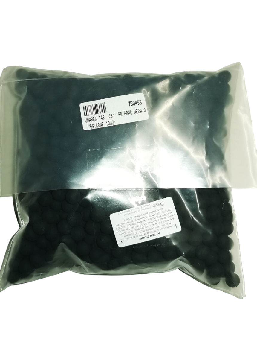 UMAREX -T4E  BLACKBALLS - CAL.43 - PESO 0.75 G - 100 PZ 