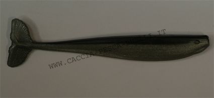 PESCE JERKBAIT 9CM ARGENTO/NERO