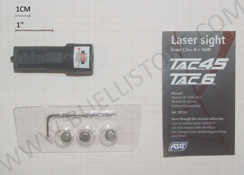 PUNTATORE LASER PER ASG TAC 4.5 / TAC 6