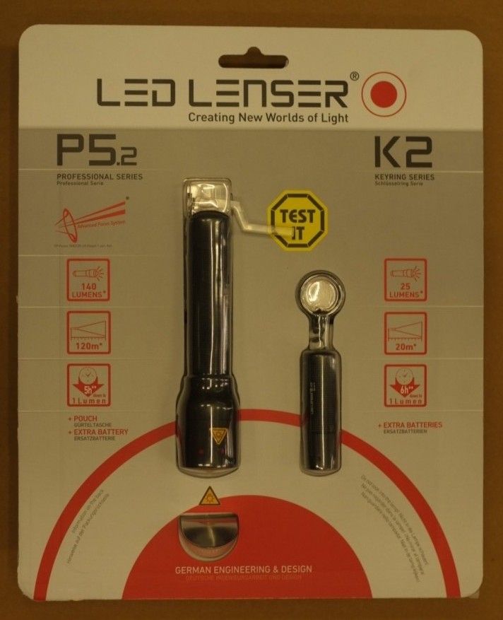 LED LENSER P5.2 & K2
