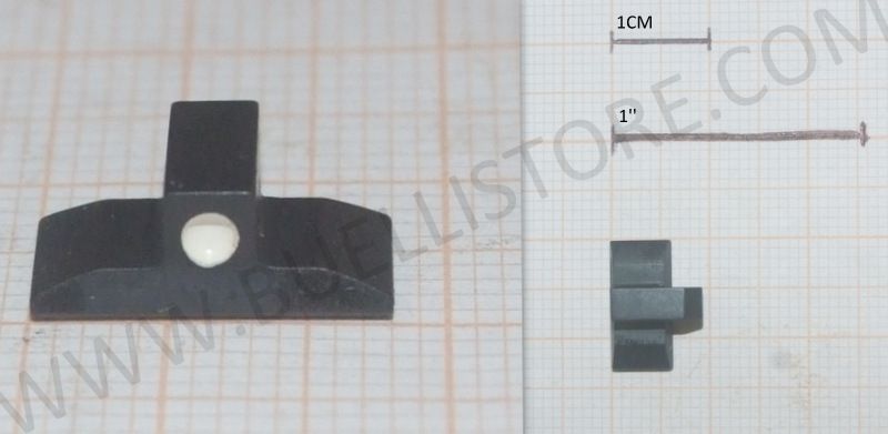 BERETTA MIRINO STOCK ALTEZZA DA 4.7 mm PER MODELLI 92 / 96 /  98 STOCK 