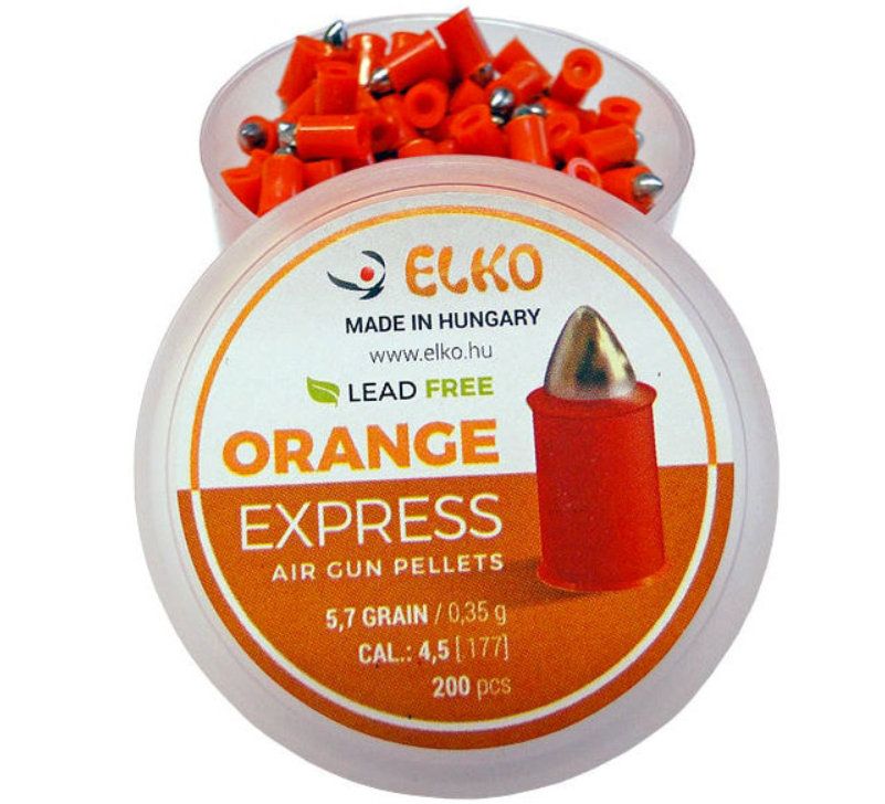 PIOMBINI ELKO ORANGE EXPRESS 4.5 - 0.35 grammi - 200 pz