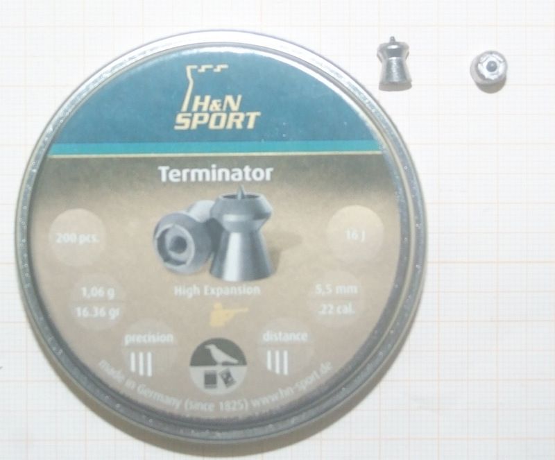 H&N TERMINATOR cal. 5,5 (.22) 1.06g - 200pz.