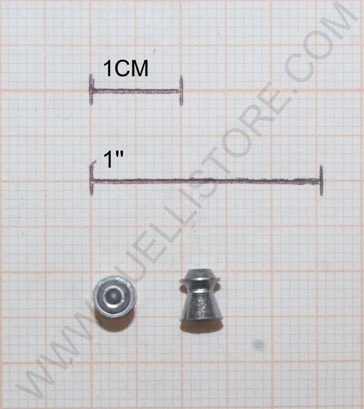 PIOMBINI H&N EXCITE HOLLOW POINT  cal. 4,5 (.177) 0.46g - 500pz.