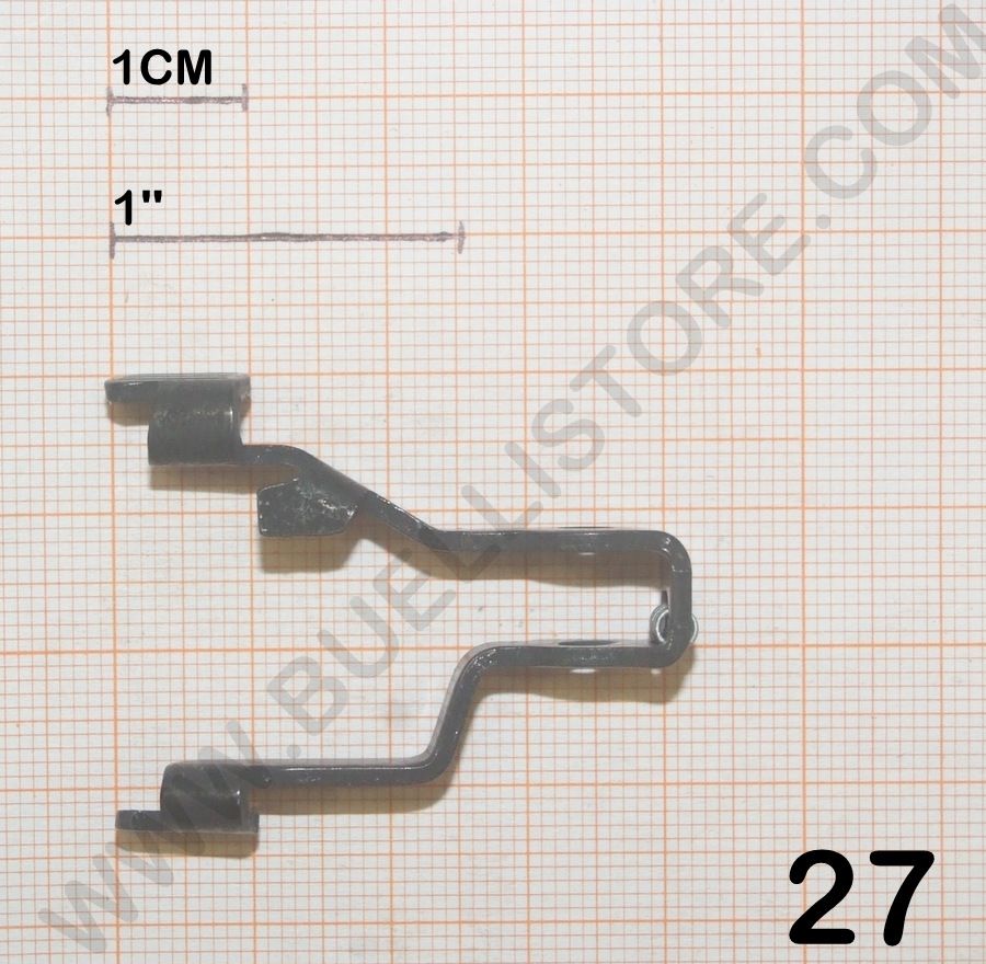 GLOCK GENERAZIONE 5 RICAMBIO LEVA ARRESTO CARRELLO AMBIDESTRA - N. ESPLOSO: 27