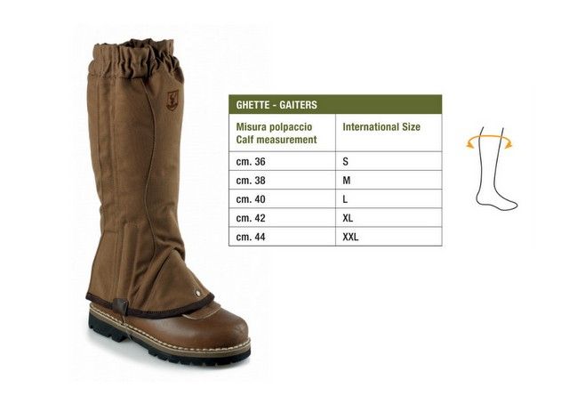 Ghette discount caccia crispi