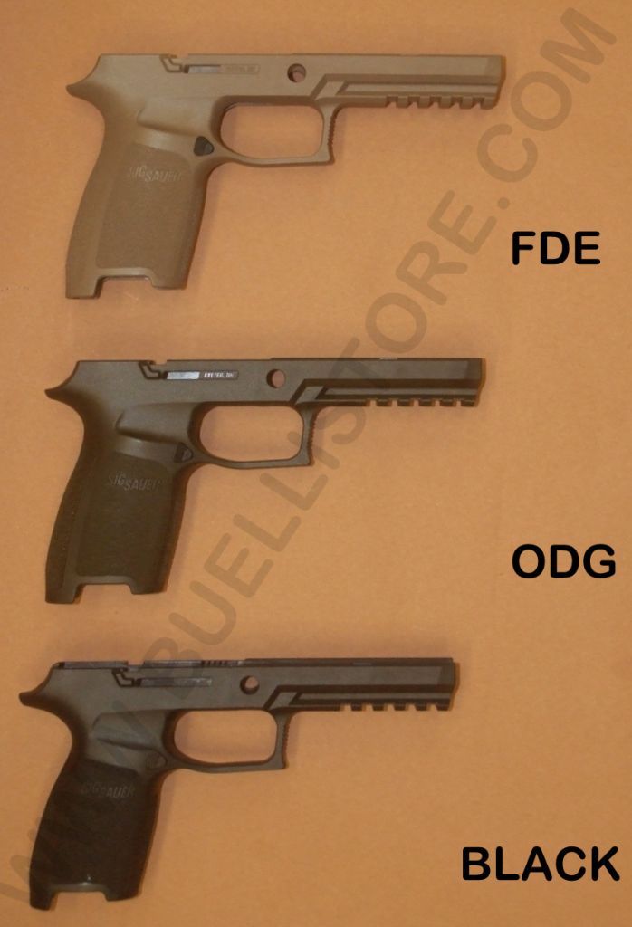 sig sauer fusto impugnatura completo per pistole full size p320