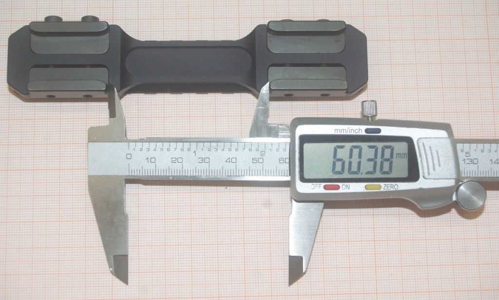 FABARM XLR SLITTA WEAVER - SCOPE MOUNT WITH WEAVER RAIL