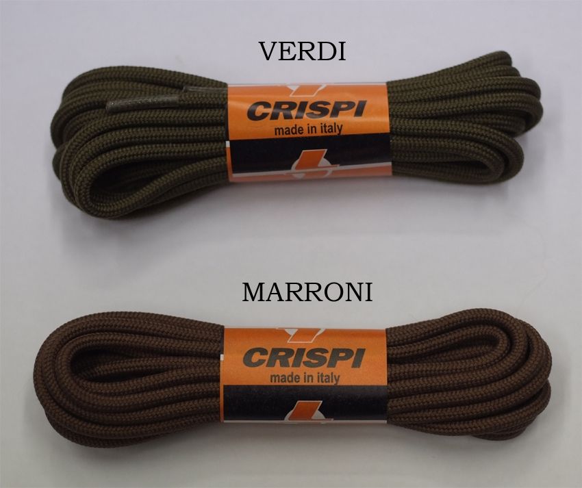 CRISPI LACCI SCARPONI MARRONI - 180CM