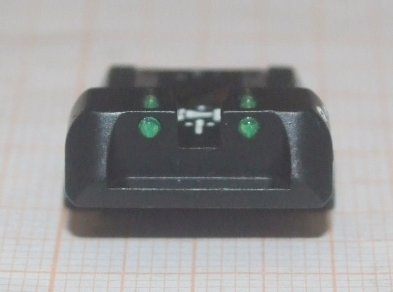 BERETTA SET TACCA DI MIRA REGOLABILE E MIRINO IN FIBRA OTTICA PER APX