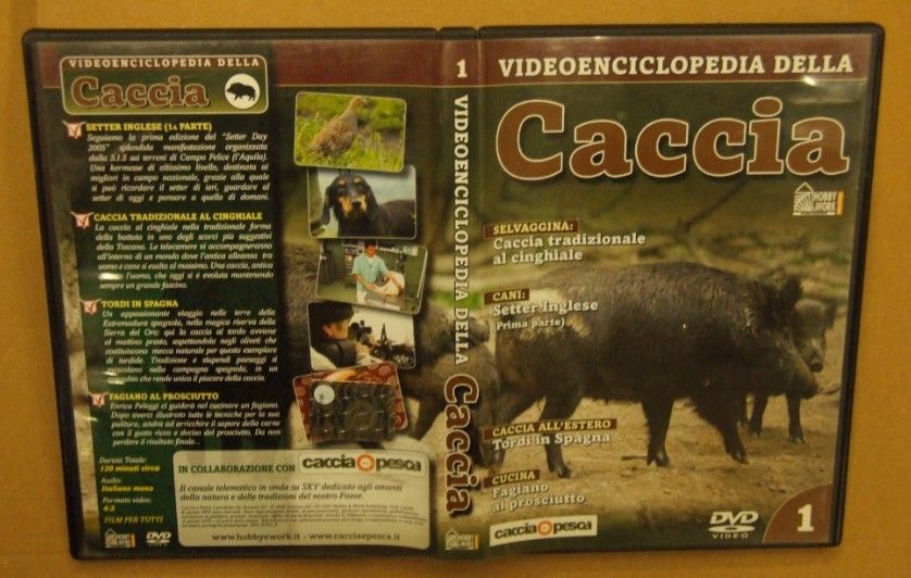 VIDEOENCICLOPEDIA DELLA CACCIA DVD N.1