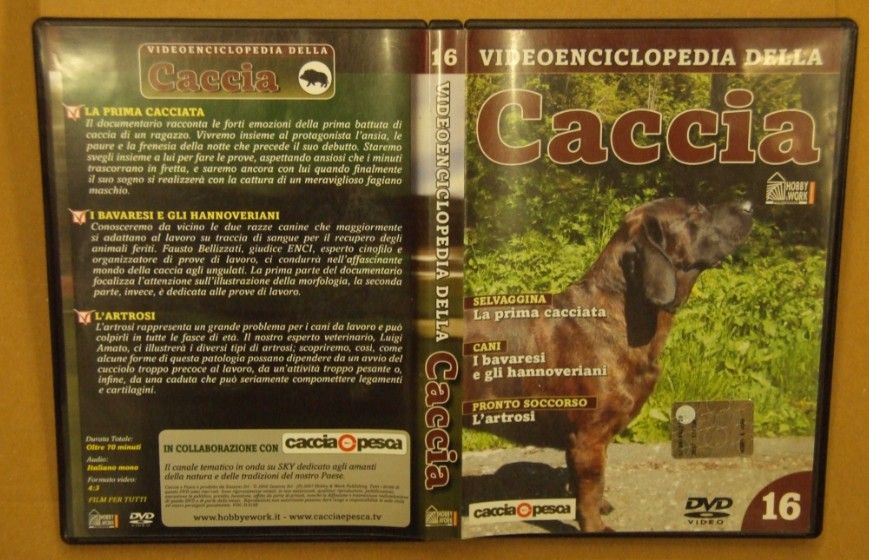 VIDEOENCICLOPEDIA DELLA CACCIA DVD N.16