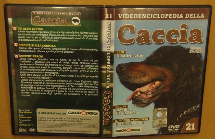 VIDEOENCICLOPEDIA DELLA CACCIA DVD N.21