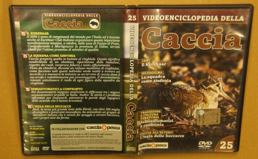 VIDEOENCICLOPEDIA DELLA CACCIA DVD N.25