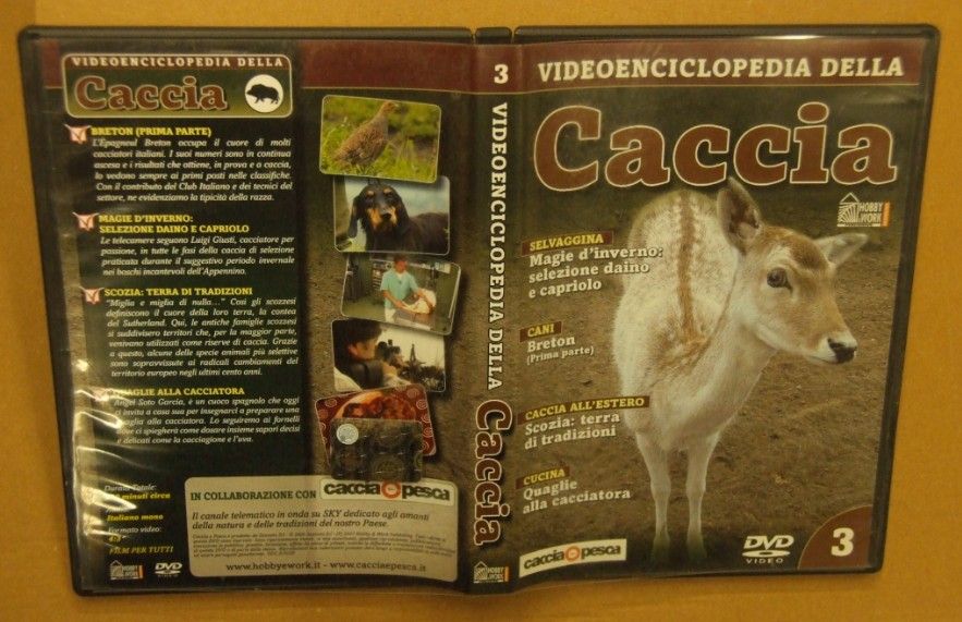 VIDEOENCICLOPEDIA DELLA CACCIA DVD N.3