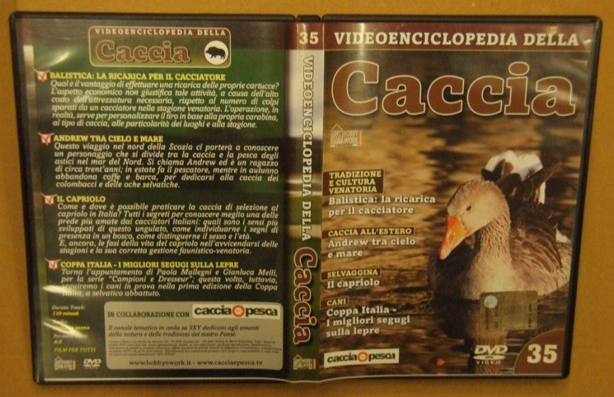 VIDEOENCICLOPEDIA DELLA CACCIA DVD N.35