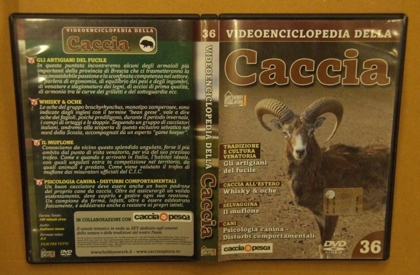VIDEOENCICLOPEDIA DELLA CACCIA DVD N.36