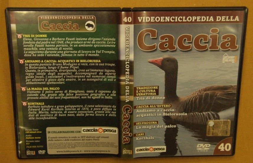 VIDEOENCICLOPEDIA DELLA CACCIA DVD N.40