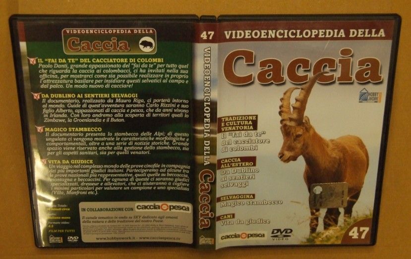 VIDEOENCICLOPEDIA DELLA CACCIA DVD N.47