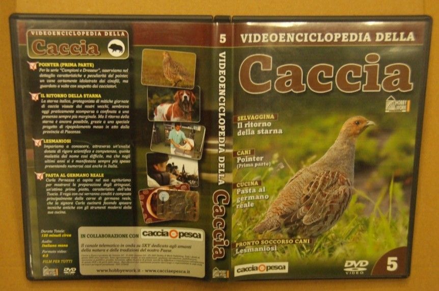 VIDEOENCICLOPEDIA DELLA CACCIA DVD N.5