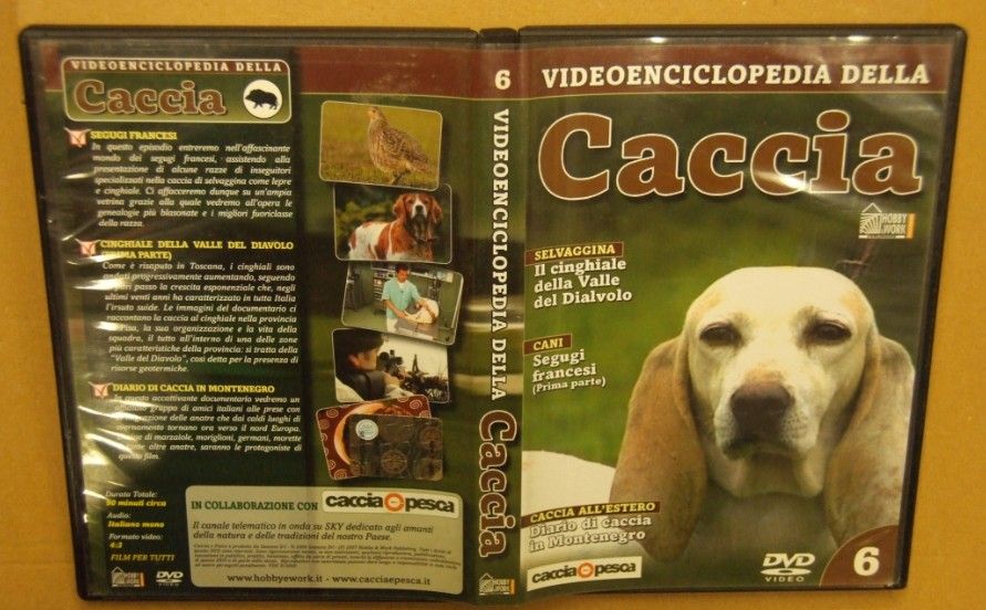 VIDEOENCICLOPEDIA DELLA CACCIA DVD N.6