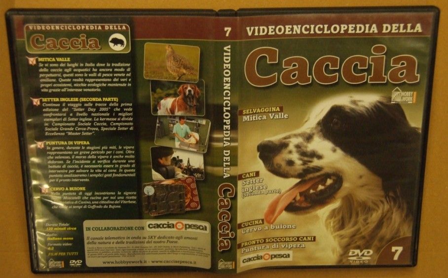 VIDEOENCICLOPEDIA DELLA CACCIA DVD N.7