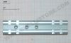 slitta in alluminio weaver per pistole