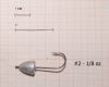 black flagg chicken jig head