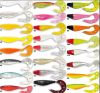 delalande sandra rubber grub for pike, pike lure delalande