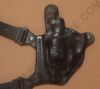fondina in cuoio per revolver
